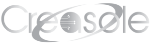 Logo Creasole blanco